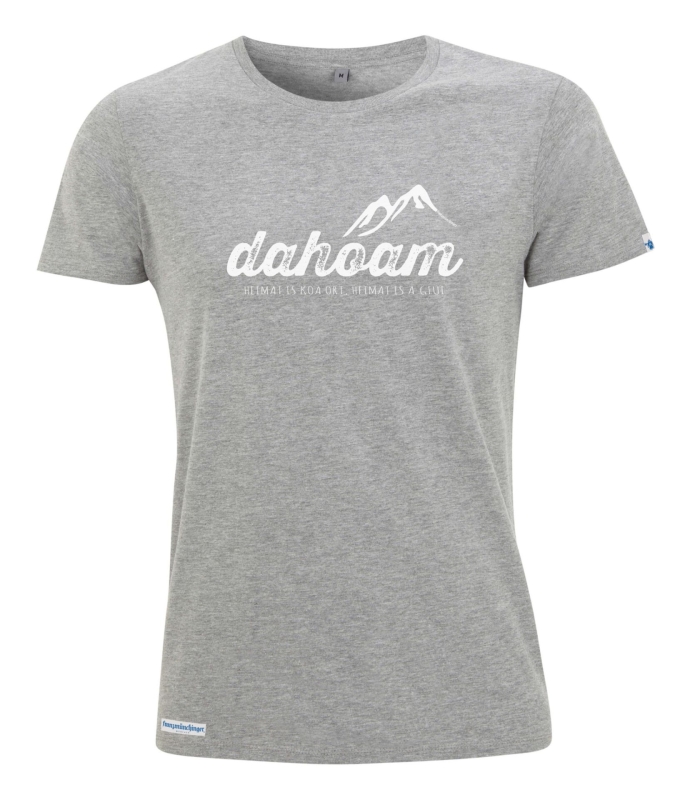 Dahoam T-Shirt - grau melange